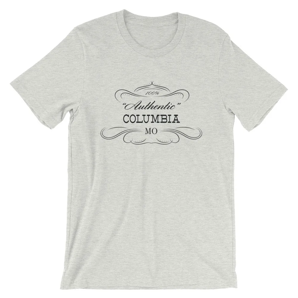 Missouri - Columbia Mo - Short-Sleeve Unisex T-Shirt - Authentic