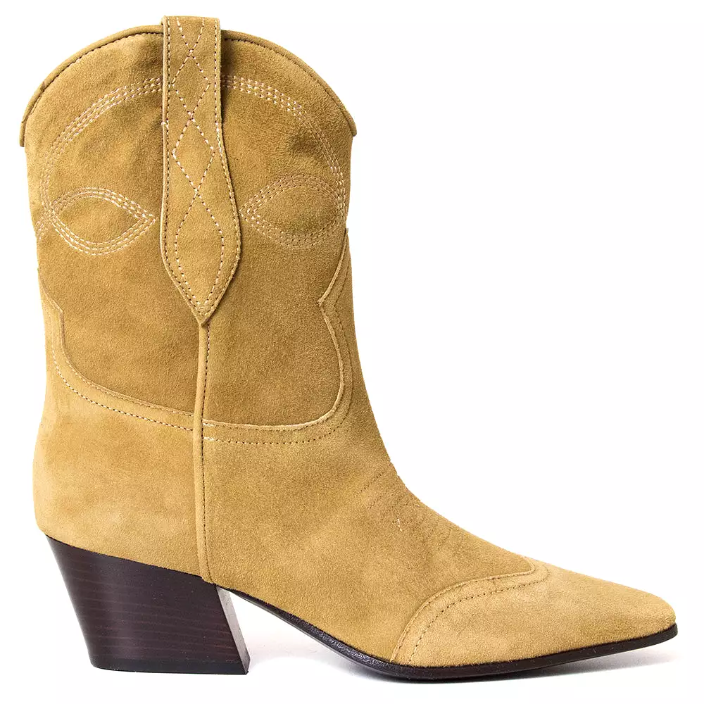 Mubina Women's Suede Western Boot