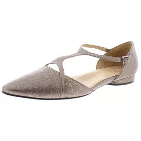 Naturalizer Womens Hana Leather Mary Jane Flats