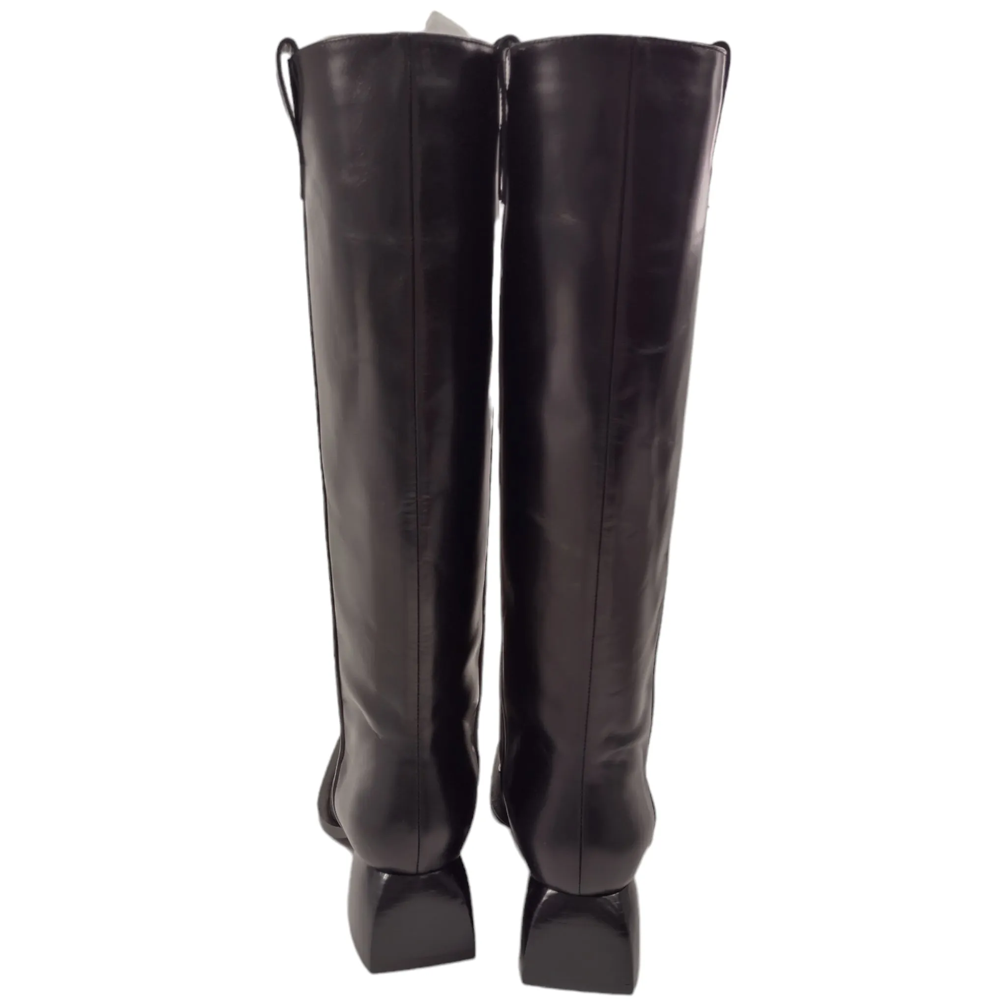 Nodaleto Black Knee High Stella Boot