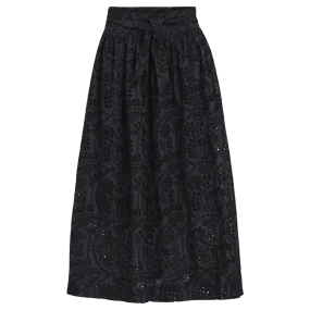 Object Broderie Anglaise Maxi Skirt