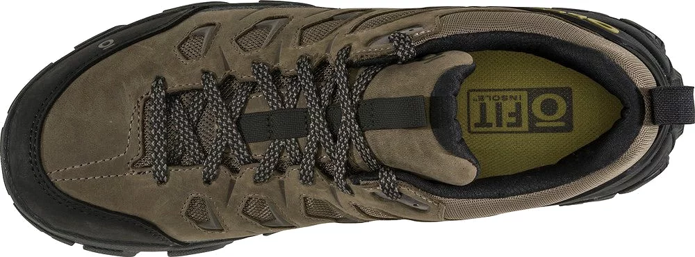 Oboz Men's Sawtooth X Low Waterproof Shoe - Sediment