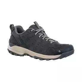 Oboz Men's Sypes Low Leather Waterproof Shoe - Lava Rock