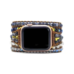 Onyx & Labradorite Apple Watch Band