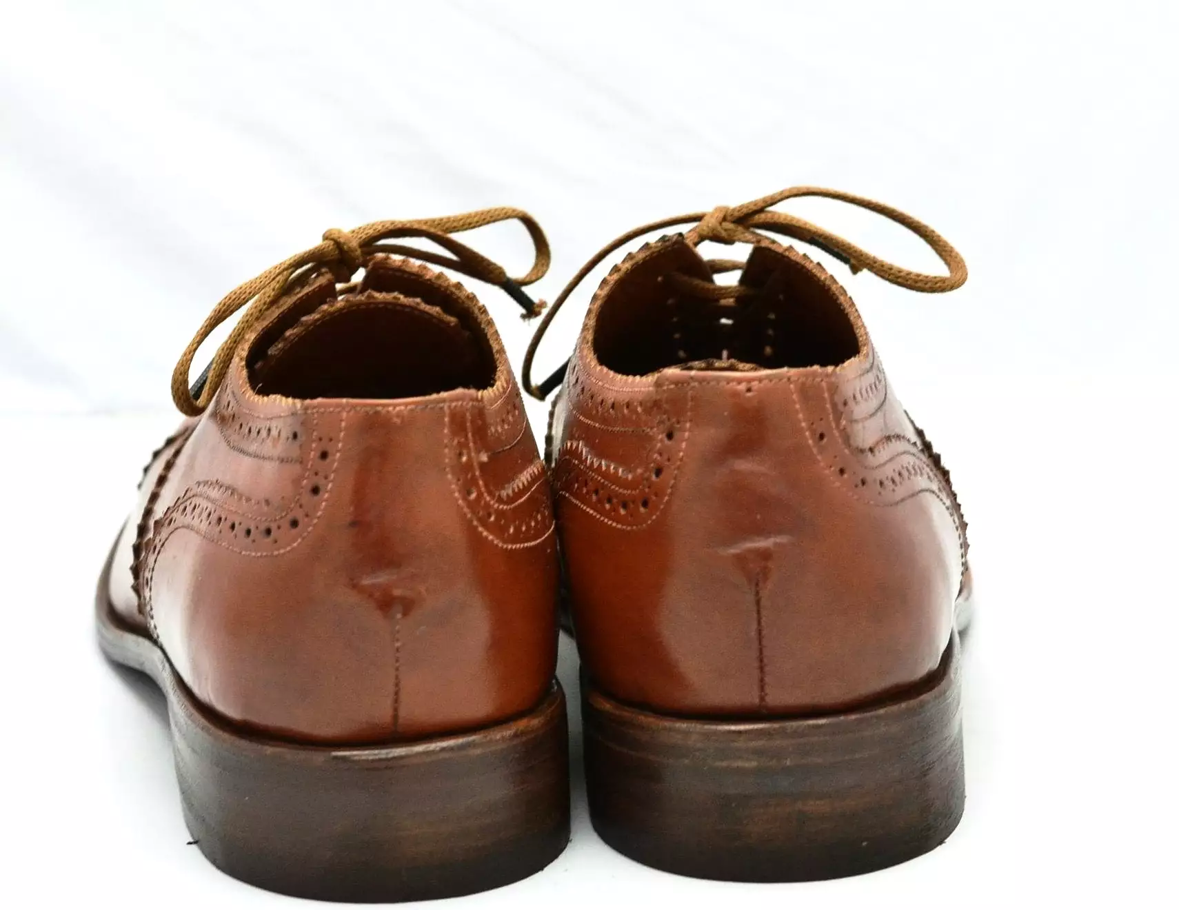 Oxford brogue  | Tan  |  calf