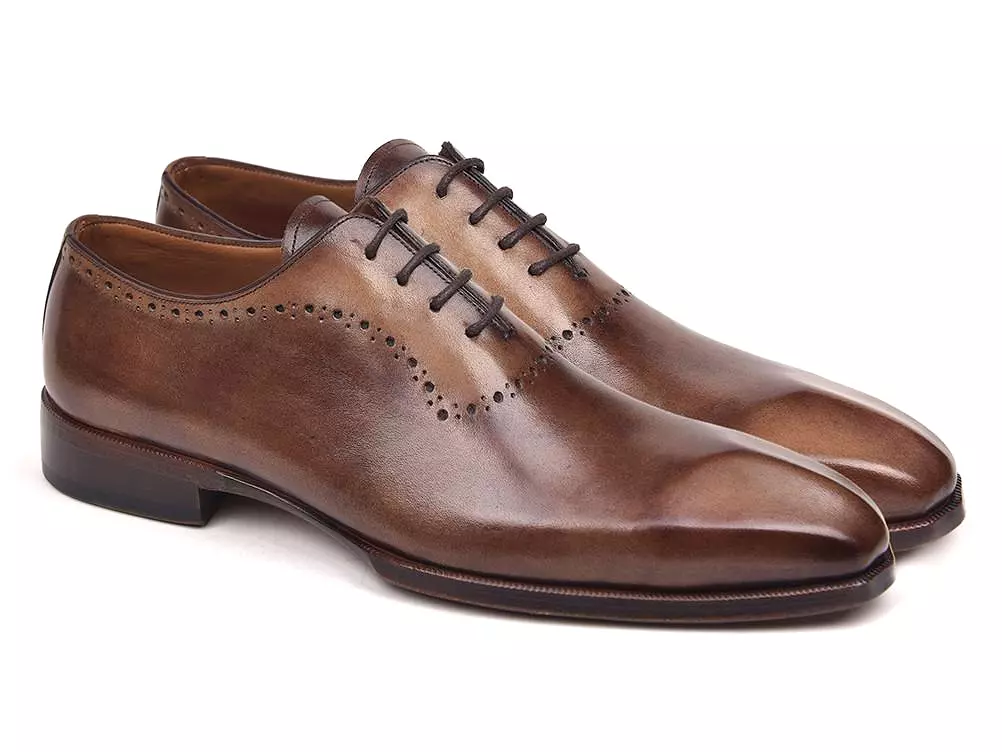 Paul Parkman Men's Antique Brown Oxfords