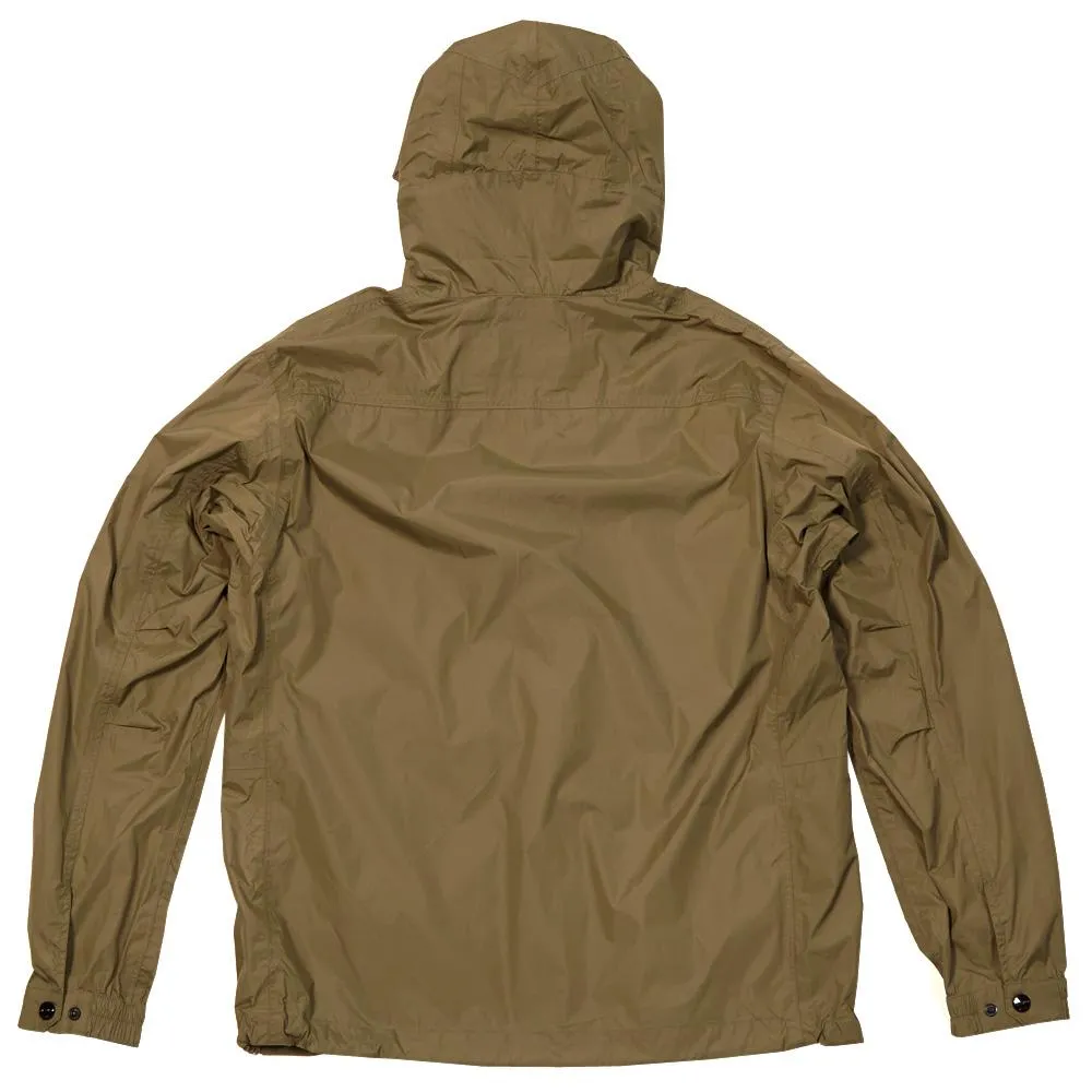 Paul Smith Nylon Waterproof Hooded JacketKhaki & Navy