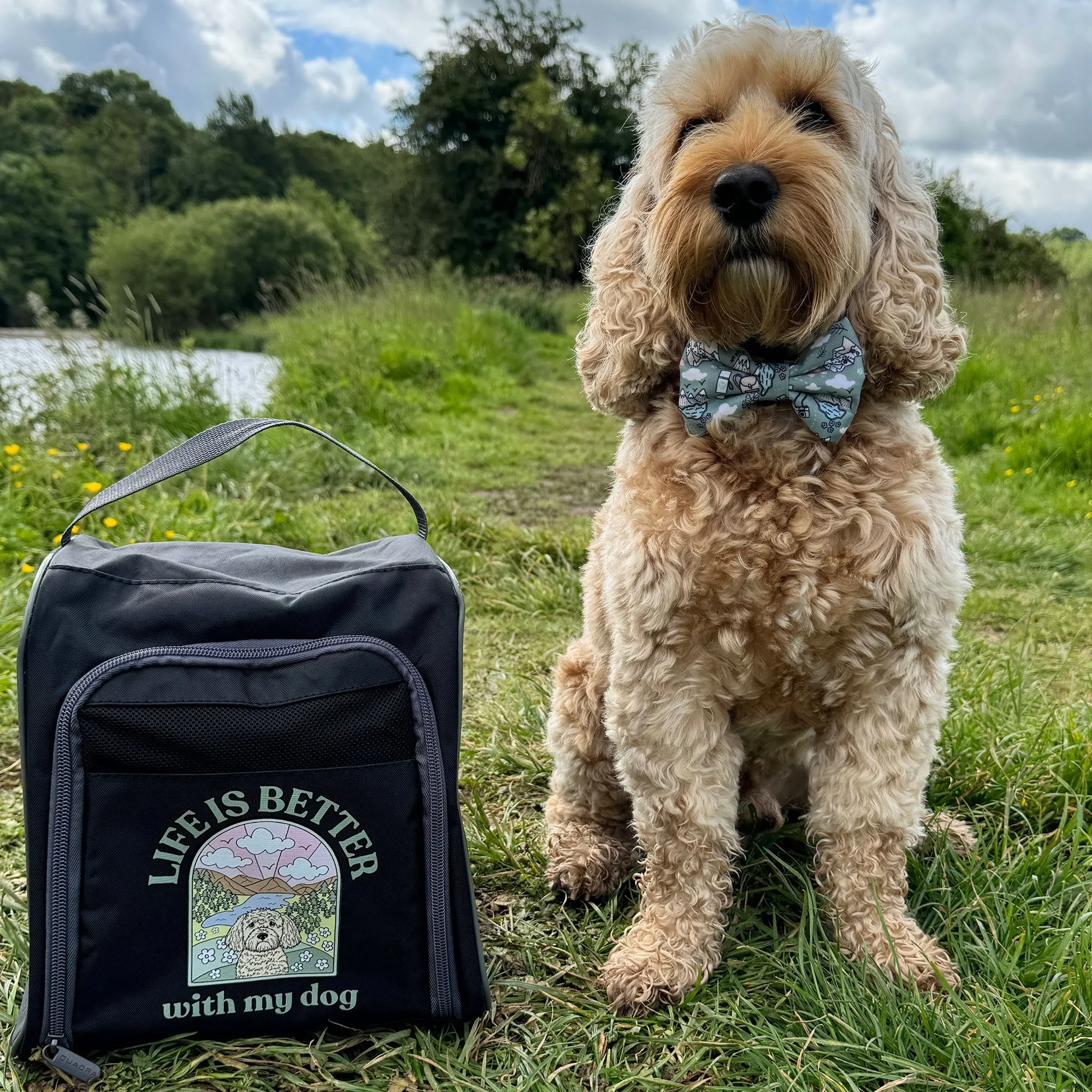 Personalised Life is better with my dog boot bag