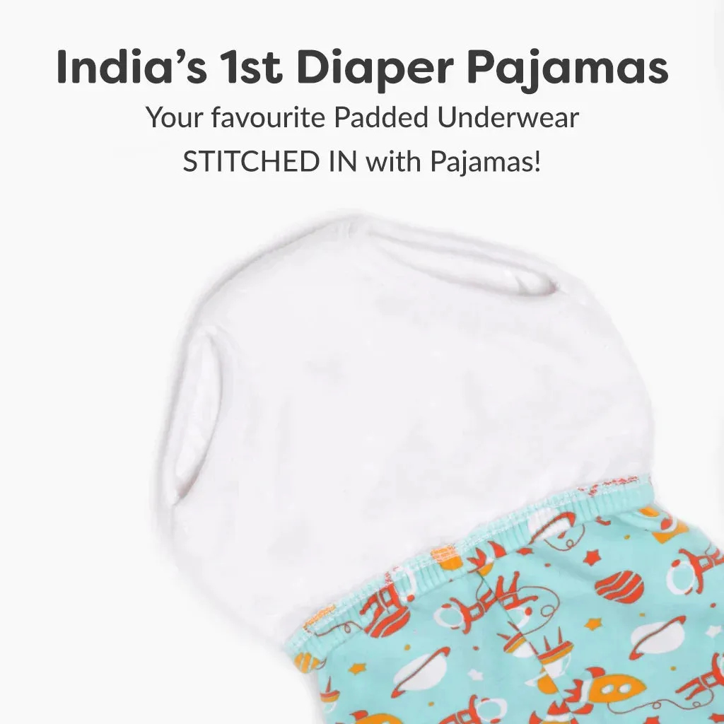 Potty Training Pajama with drawstring - Super Bummy