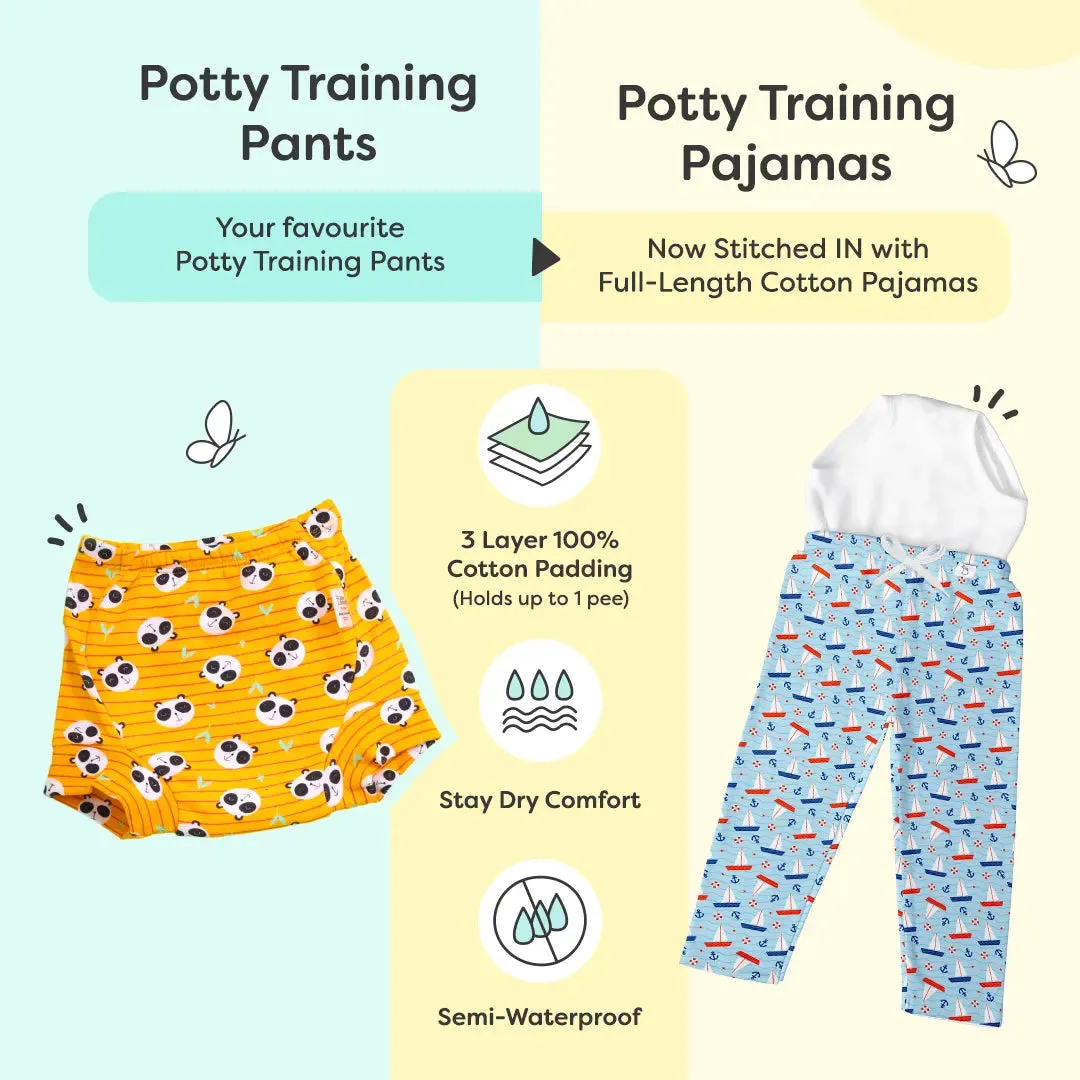 Potty Training Pajama with drawstring - Super Bummy