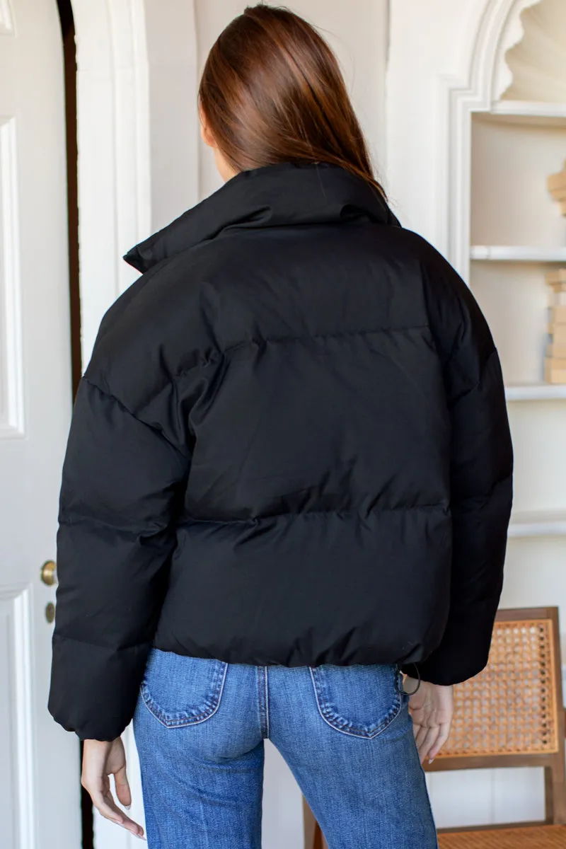 Puffer Jacket - Black