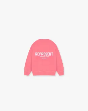 Represent Mini Owners Club Sweater - Bubblegum Pink