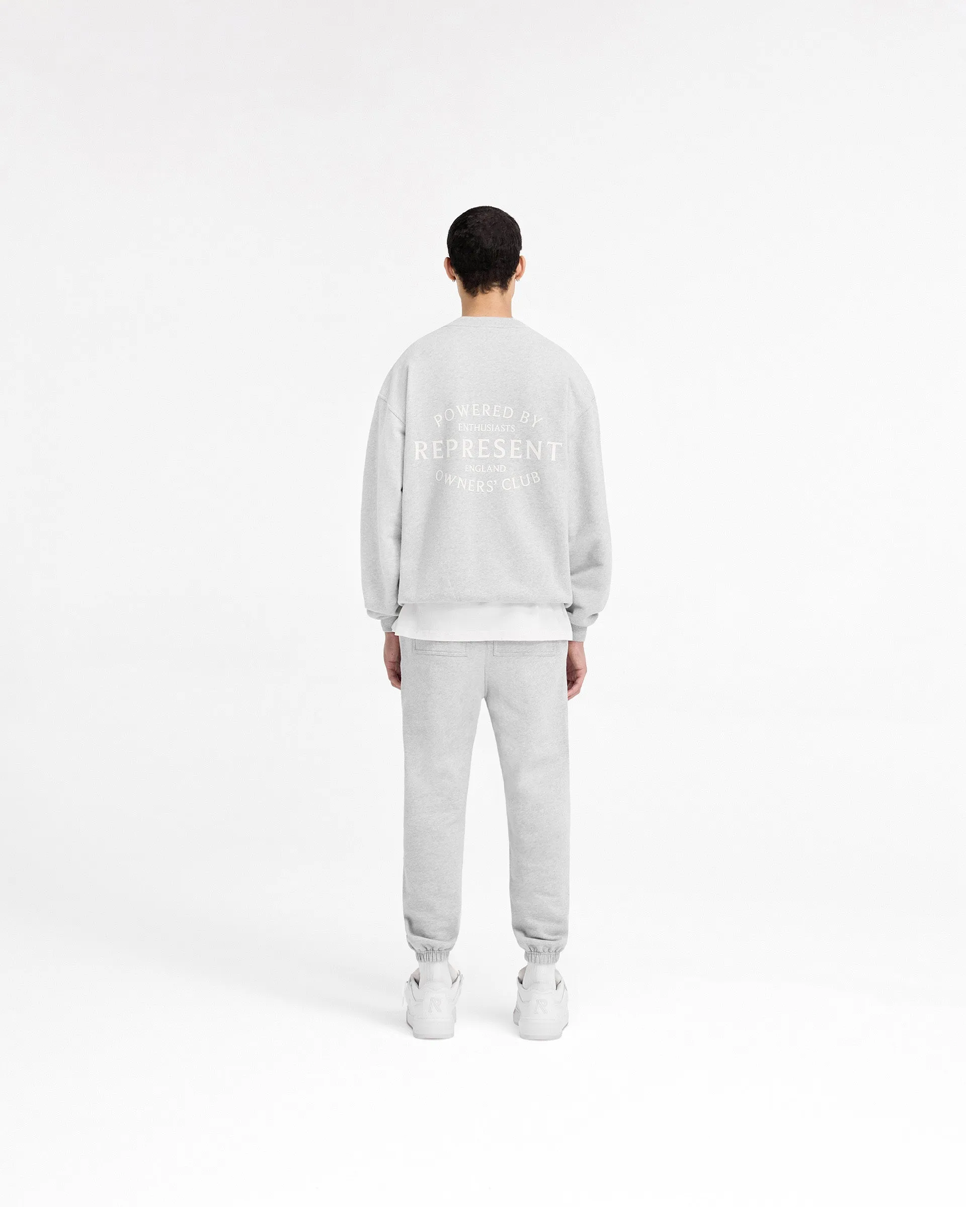 Represent Owners Club Stamp Sweater - Ash Grey