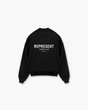 Represent Owners Club Sweater - Black