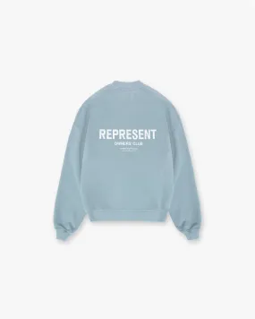 Represent Owners Club Sweater - Powder Blue