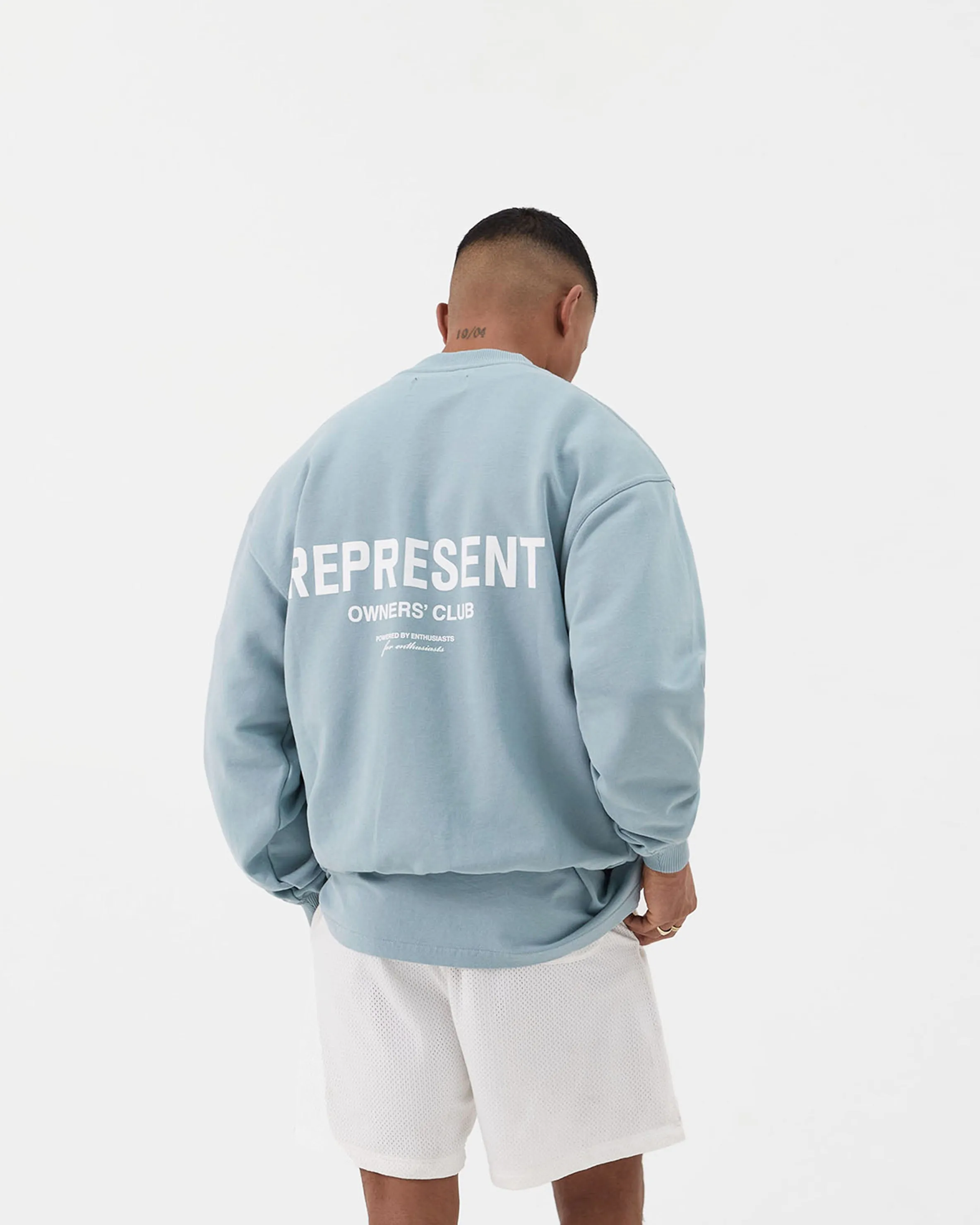 Represent Owners Club Sweater - Powder Blue