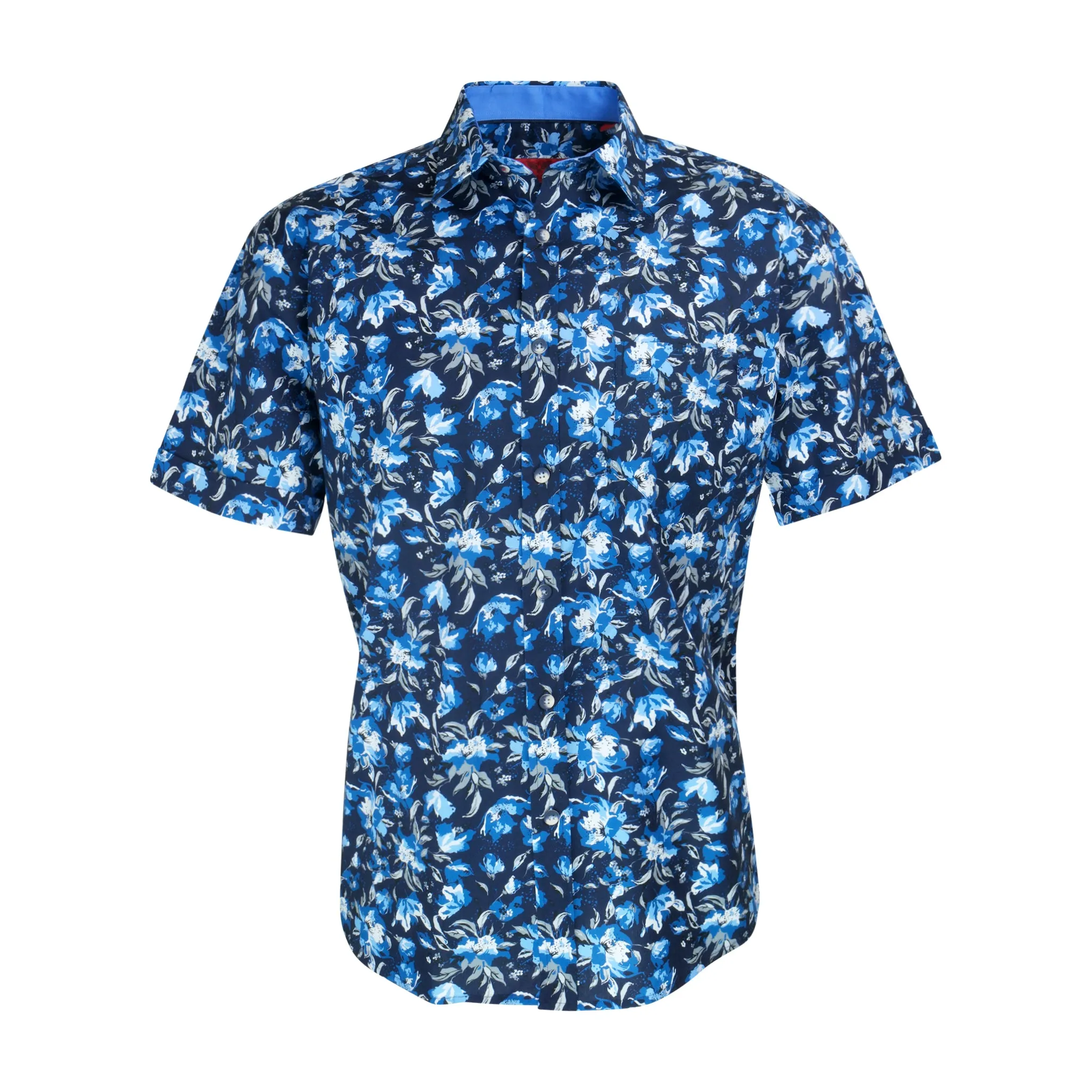 R.F. Scott - Fields Shirt - Blueberry