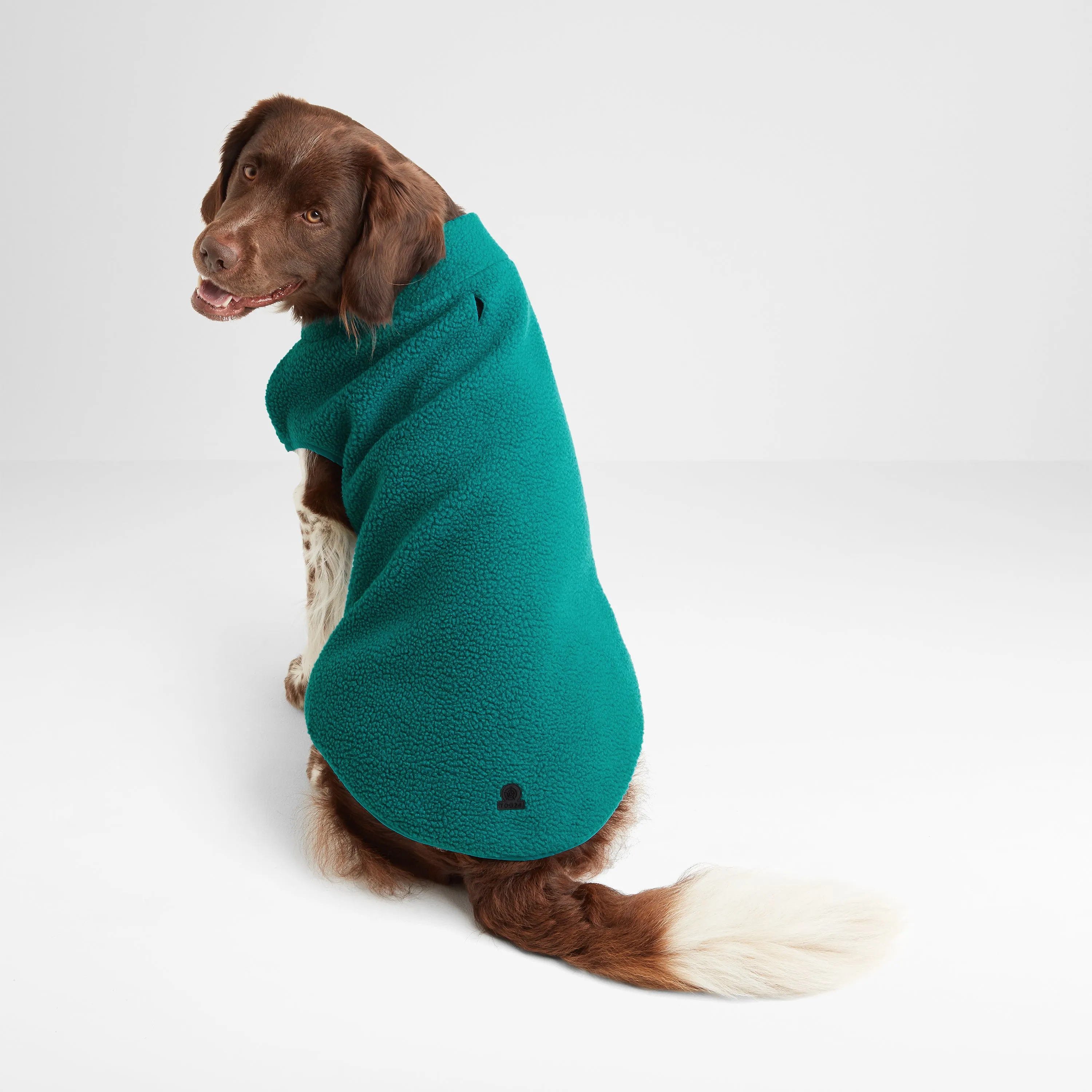 Rover Sherpa Dog Coat XL - Teal