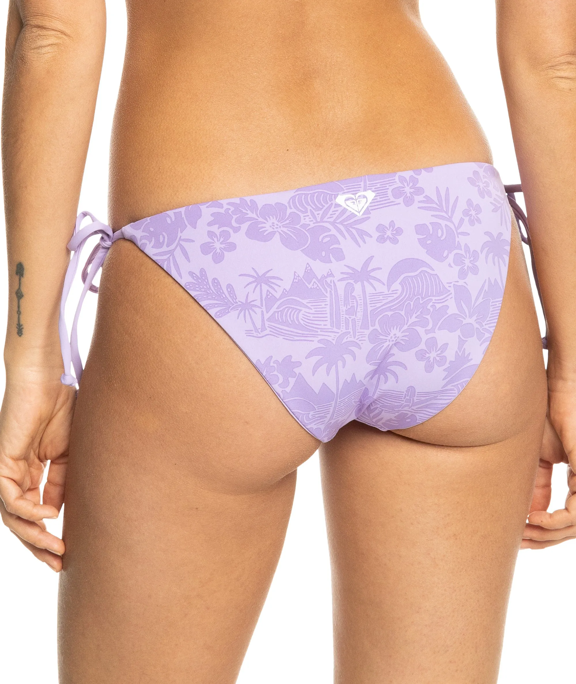 Roxy Surf.Kind.Kate. Tie Side Bottom-Purple Rose Surf Friends