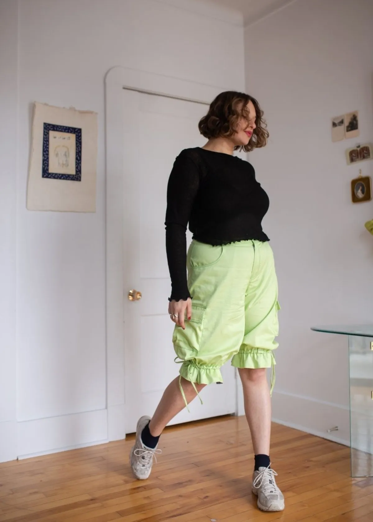 Roxy Twill Short - Pistachio Green