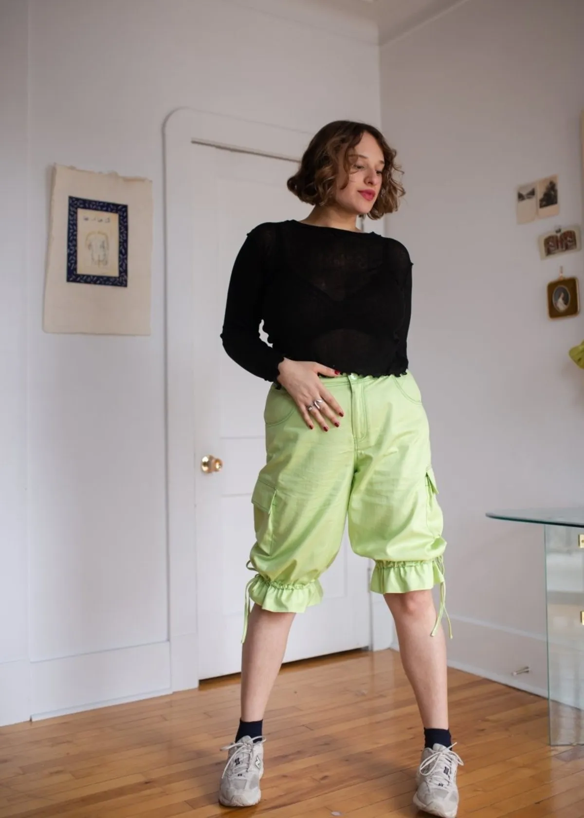 Roxy Twill Short - Pistachio Green