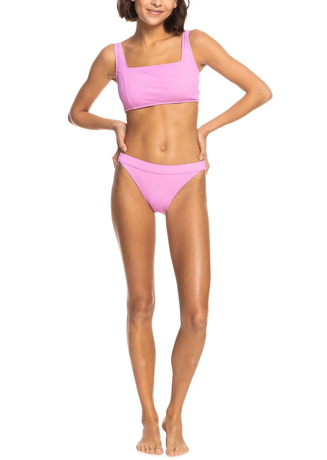 Roxy Women's Active SD Rib Bikini Bottom