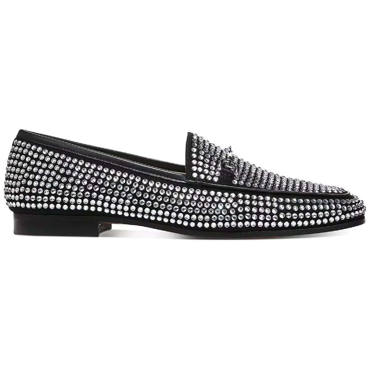 Sam Edelman Womens Loraine Glitz Rhinestone Slip On Loafers