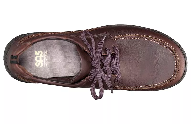 SAS Men's Move On Lace Up Shoes - Brown