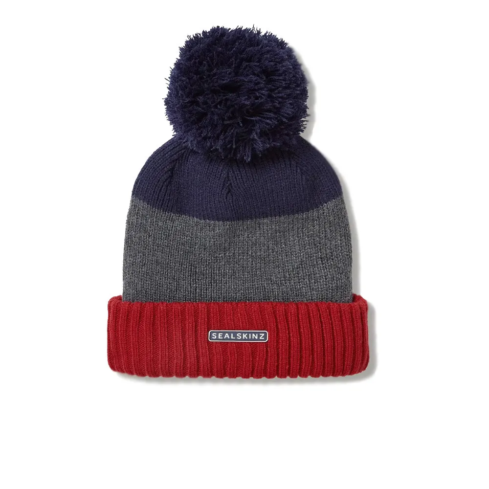 SealSkinz Flitcham Waterproof Cold Weather Bobble Hat - AW24