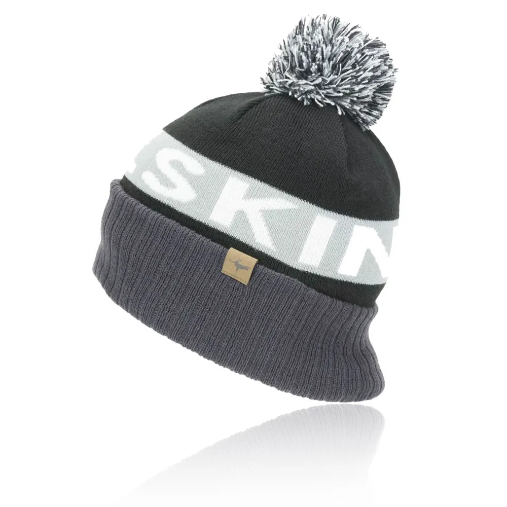 SealSkinz Water Repellent Cold Weather Bobble Hat - SS24