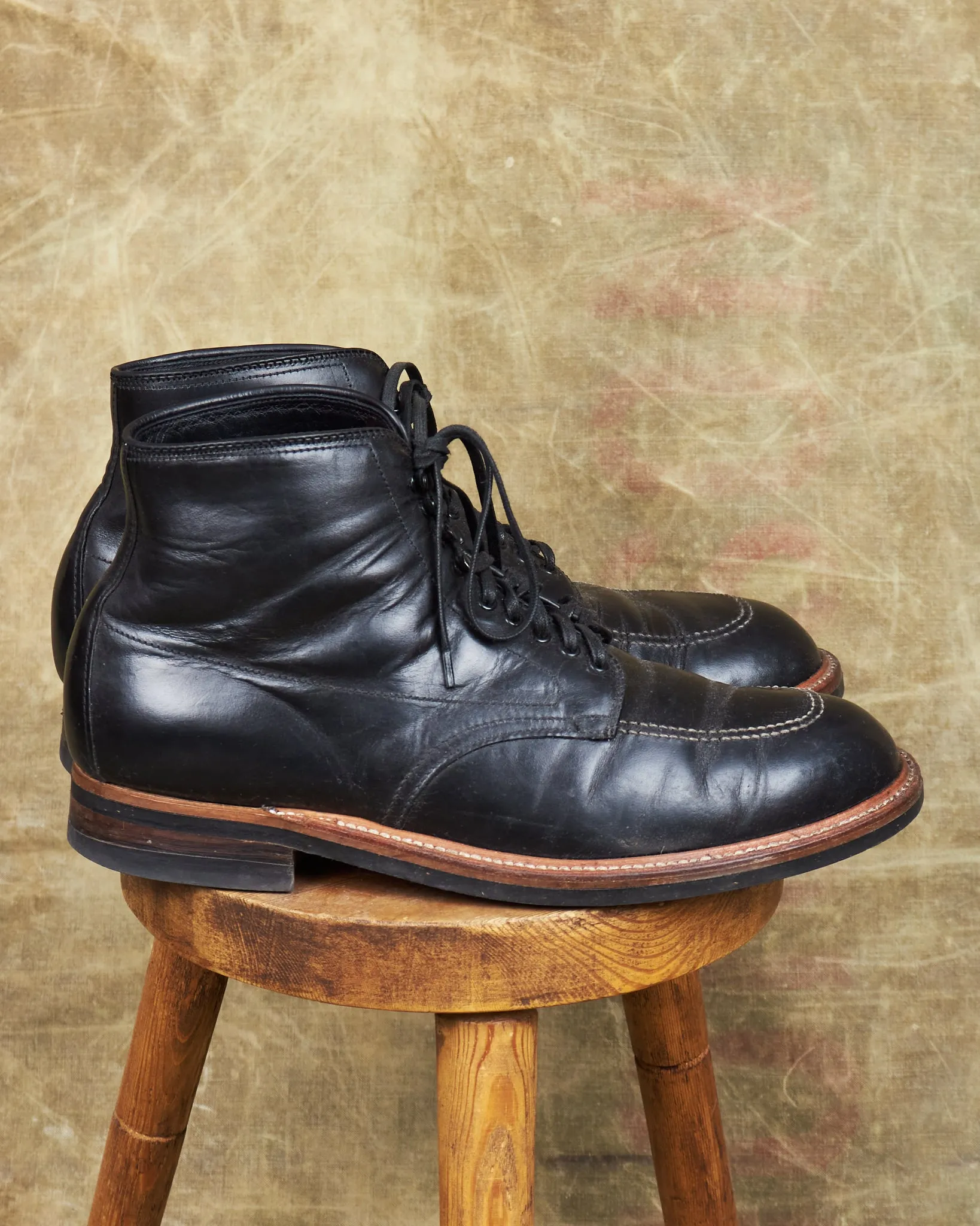 Second Hand Alden Indy Boot 401 Black Size US 10