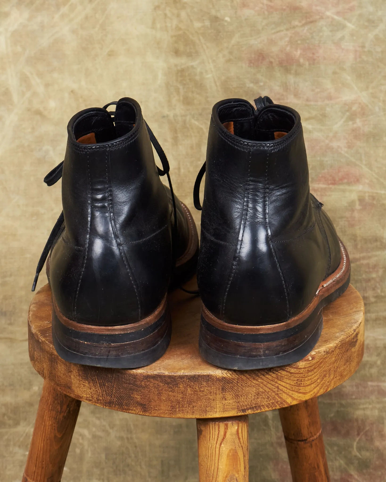 Second Hand Alden Indy Boot 401 Black Size US 10