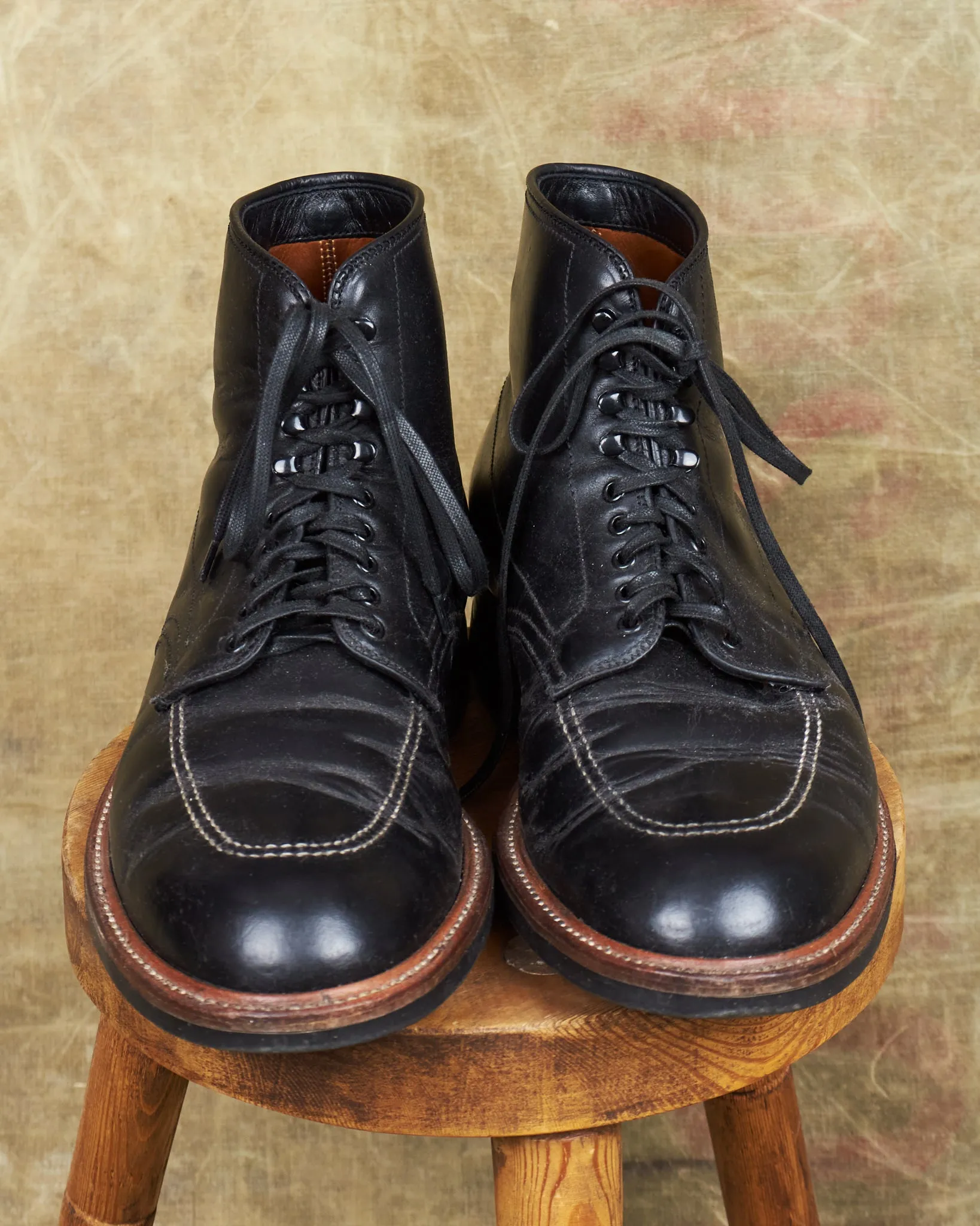 Second Hand Alden Indy Boot 401 Black Size US 10