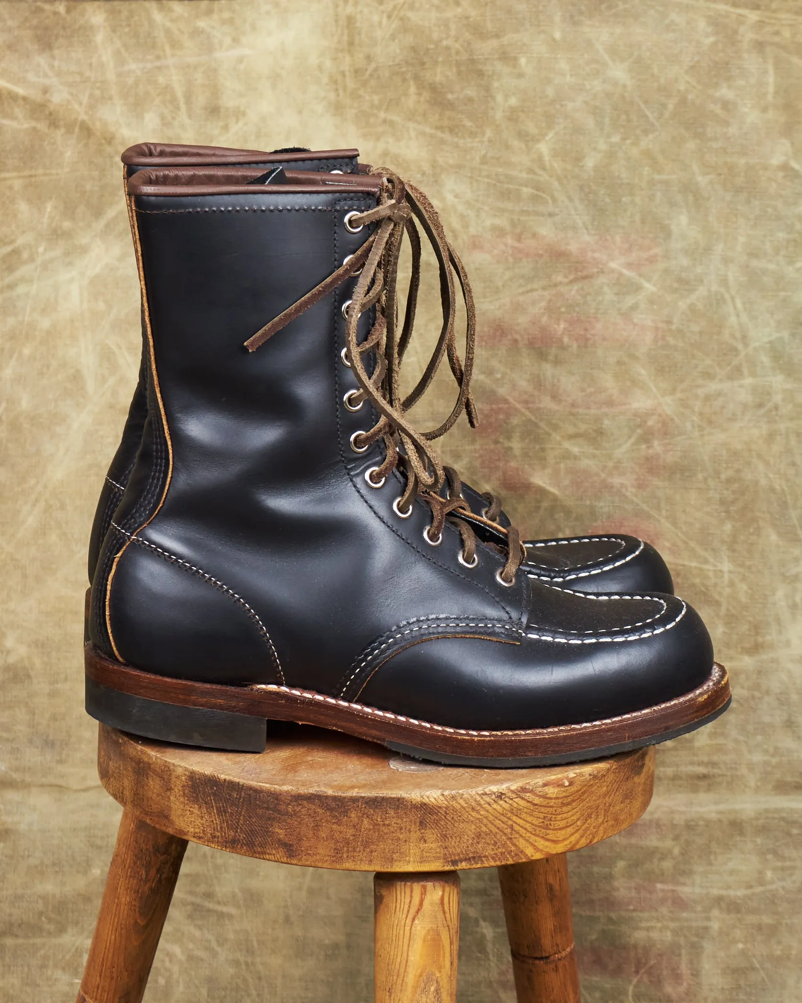 Second Hand Red Wing Shoes 2015 Huntsman Boot Black Klondike US 8