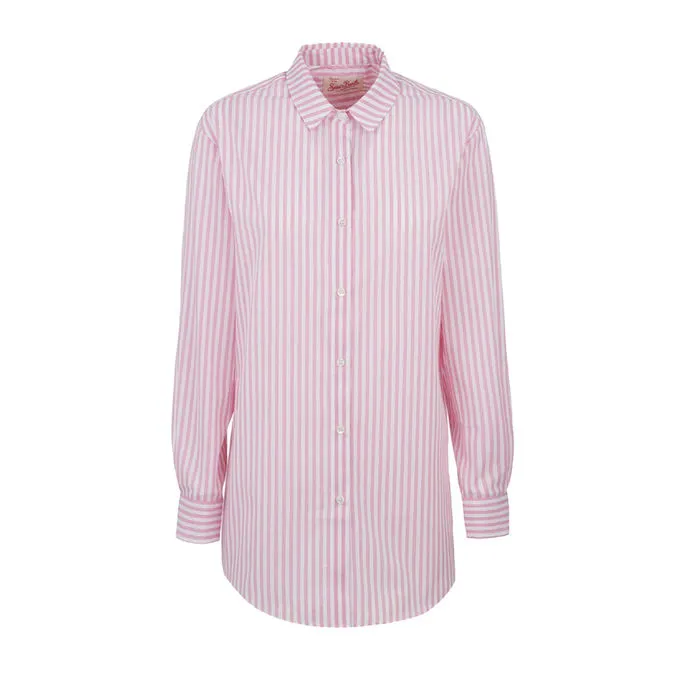 SHIRT BRIGITTE Woman Cotton Stripes 