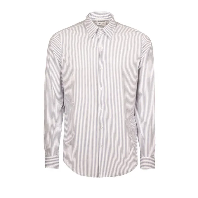 SHIRT NOT IRONING STRIPE Man Blue 