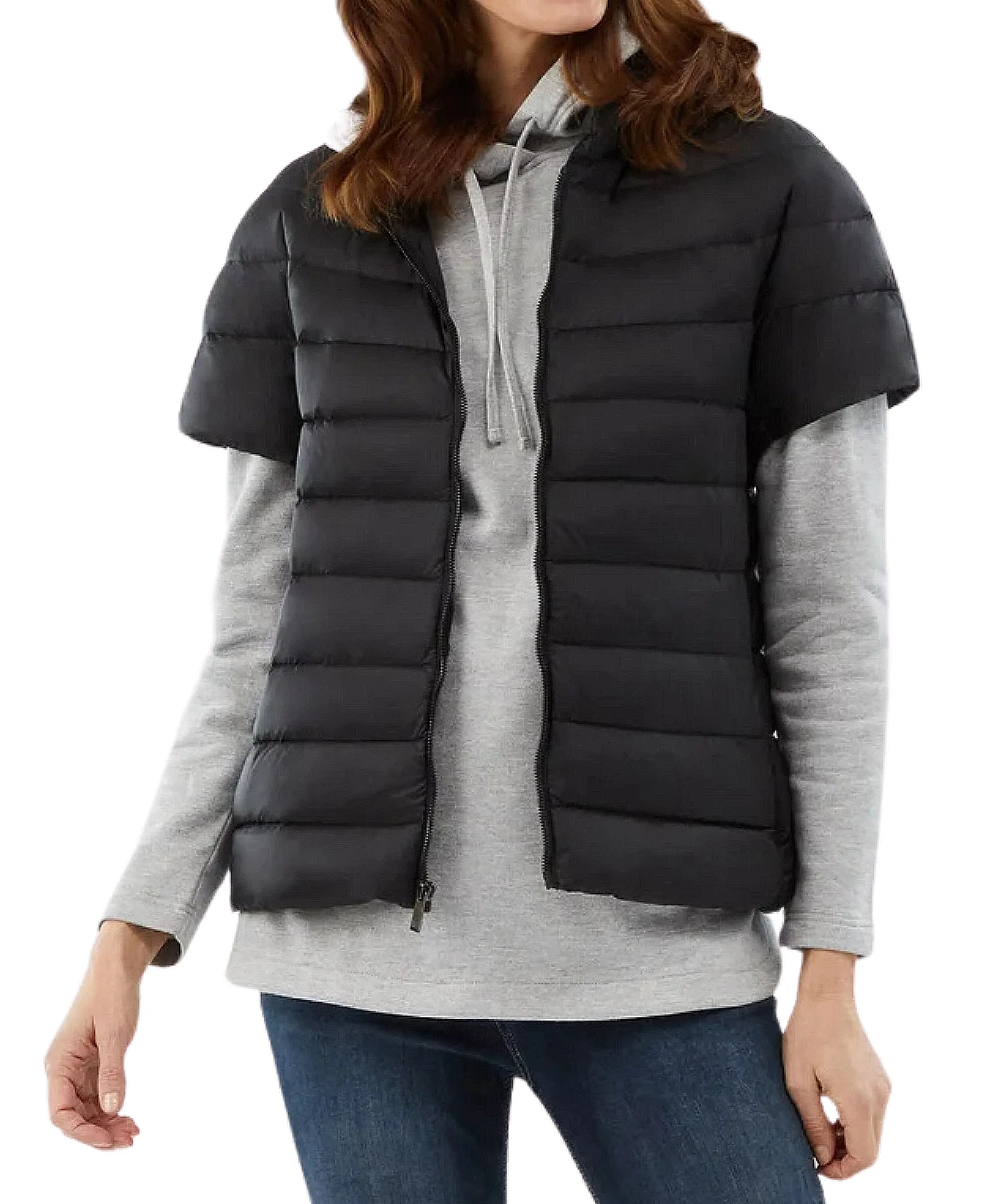 Short Sleeve Puffer Vest