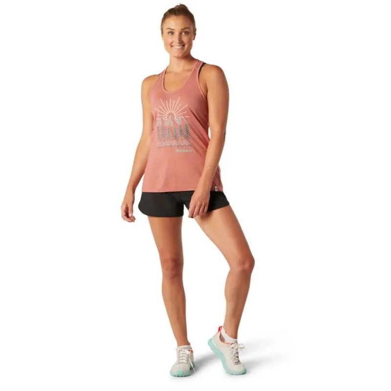 Smartwool  Merino Sport 150 Mountain Morning Tank - Top - Donna