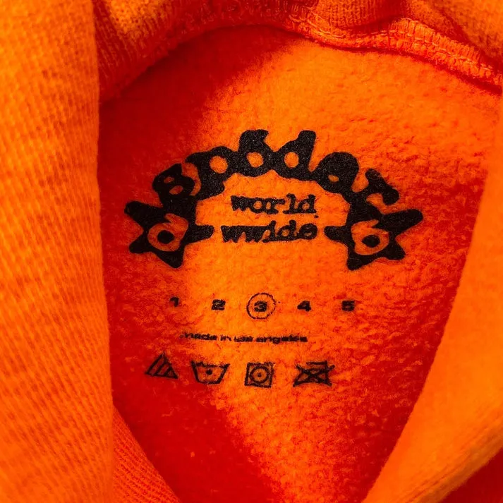 Sp5der - Beluga Hoodie - Orange