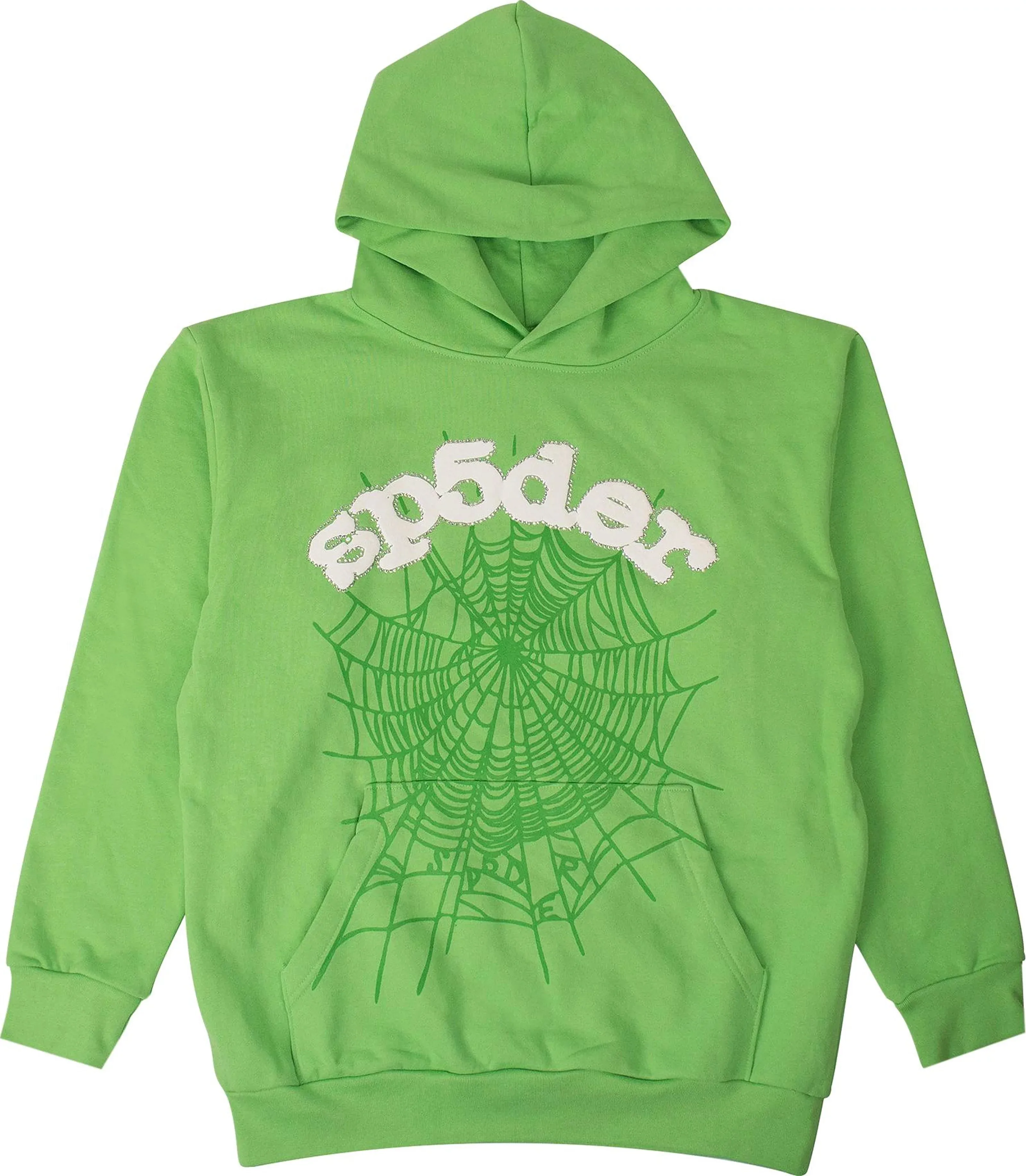 Sp5der Hoodie Green