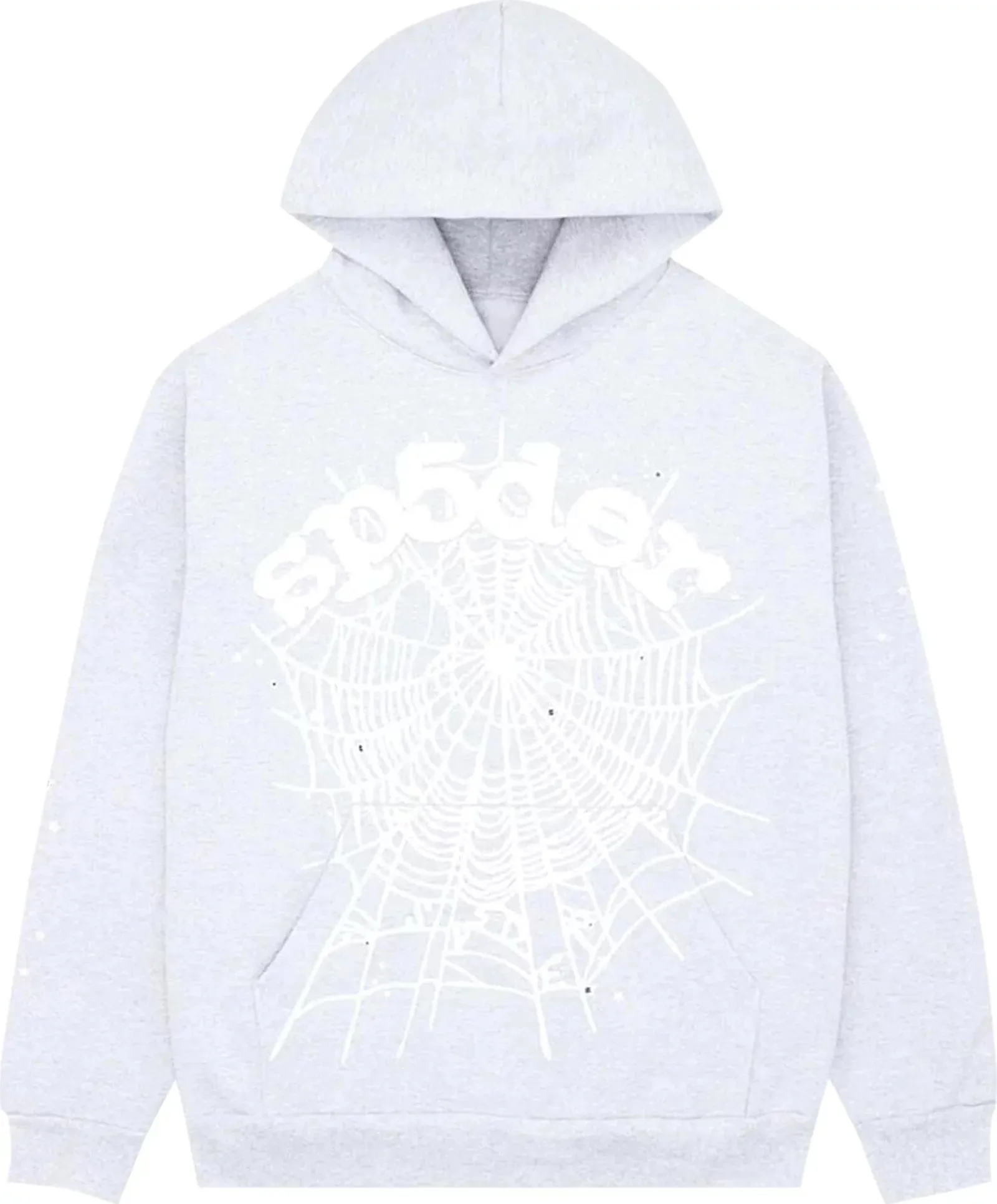 Sp5der Hoodie Grey/White