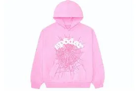 Sp5der Hoodie Pink