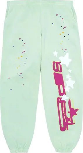 Sp5der Sweatpants Mint