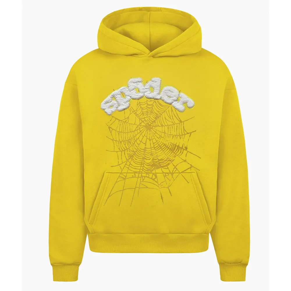 Sp5der Websuit Yellow Hoodie