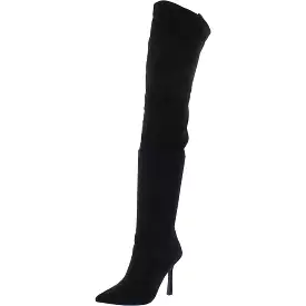 Steve Madden Womens Vanquish Padded Insole Tall Over-The-Knee Boots