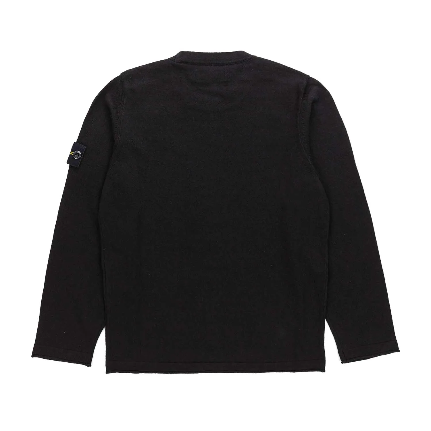 Stone Island Black Cotton Jumper For Boy