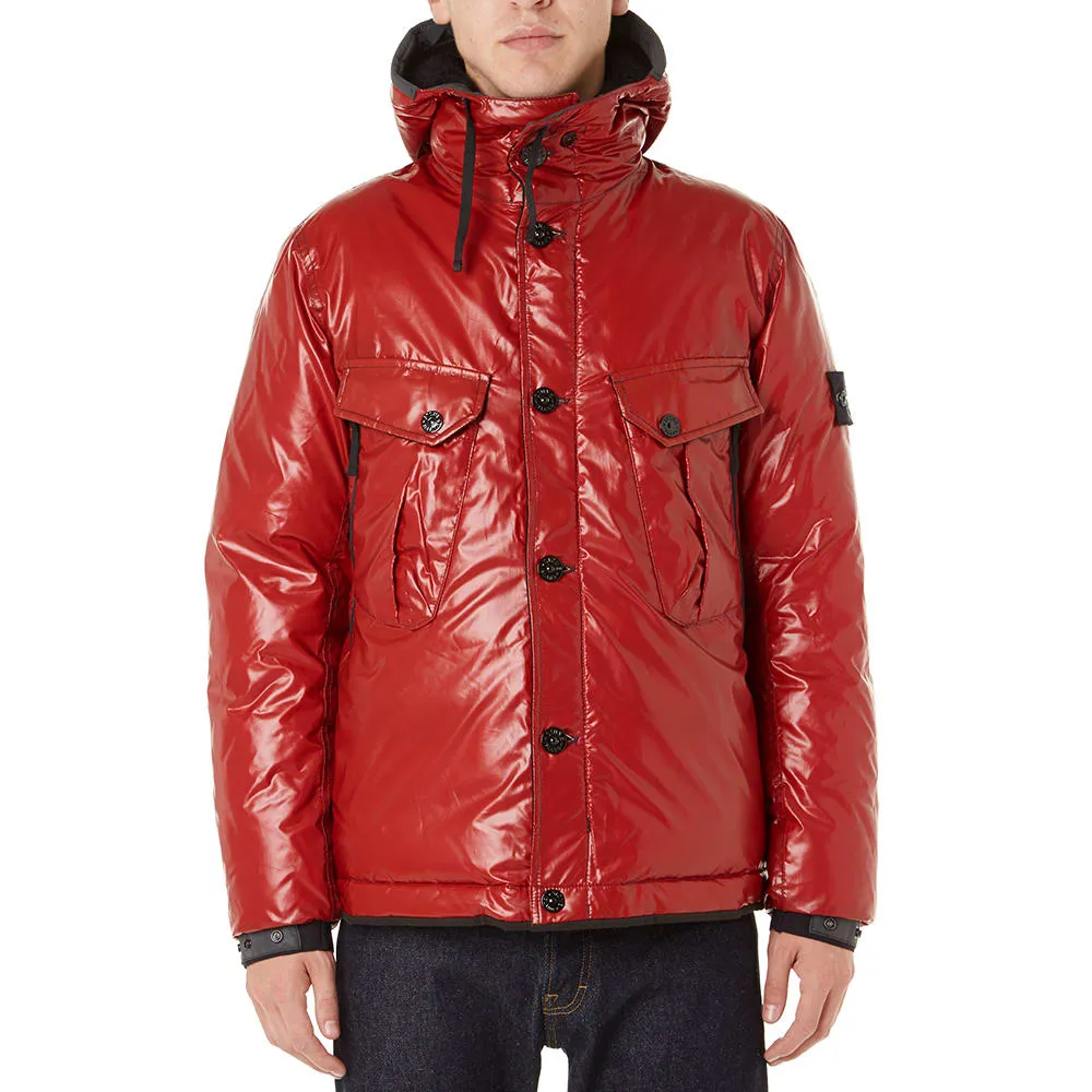 Stone Island Ice JacketBurgundy