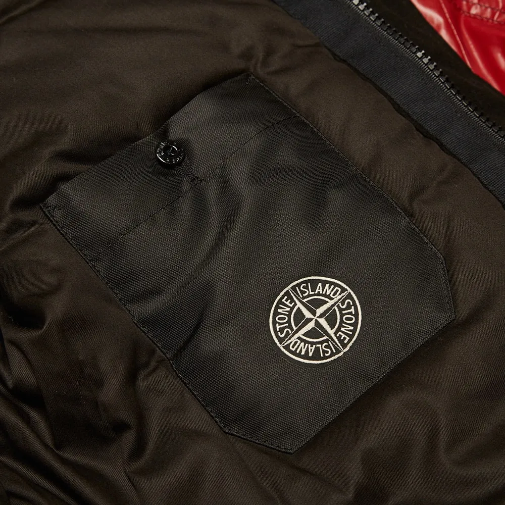 Stone Island Ice JacketBurgundy