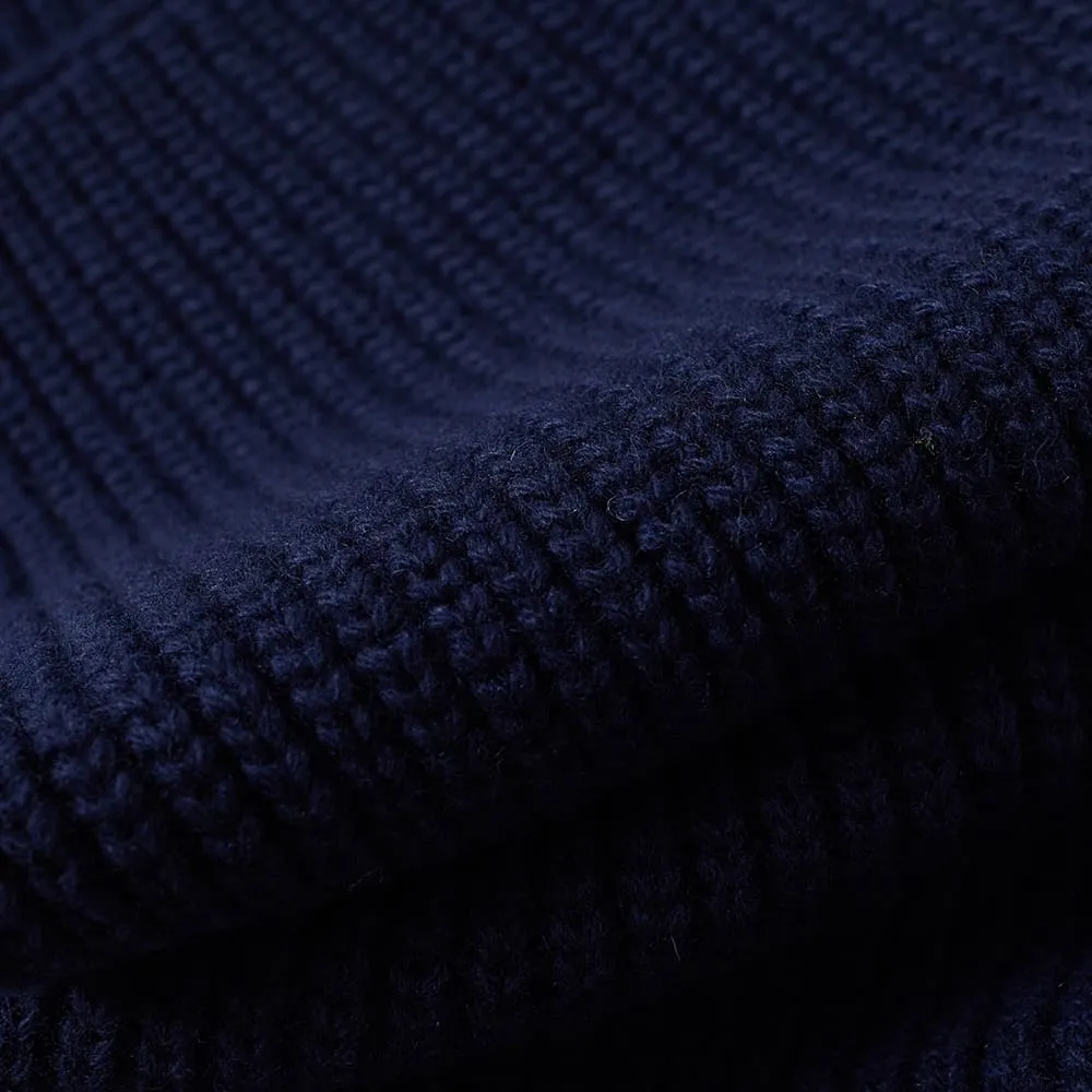 Stone Island Lambswool ScarfMarine