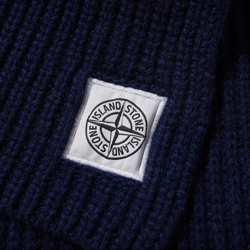 Stone Island Lambswool ScarfMarine